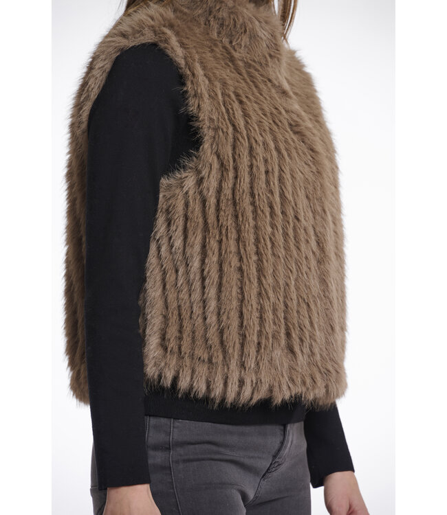 Rino & Pelle Gilet Dava toffee