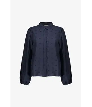 Geisha Blouse 53533-14 navy
