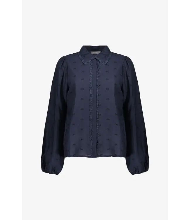 Geisha Blouse 53533-14 navy