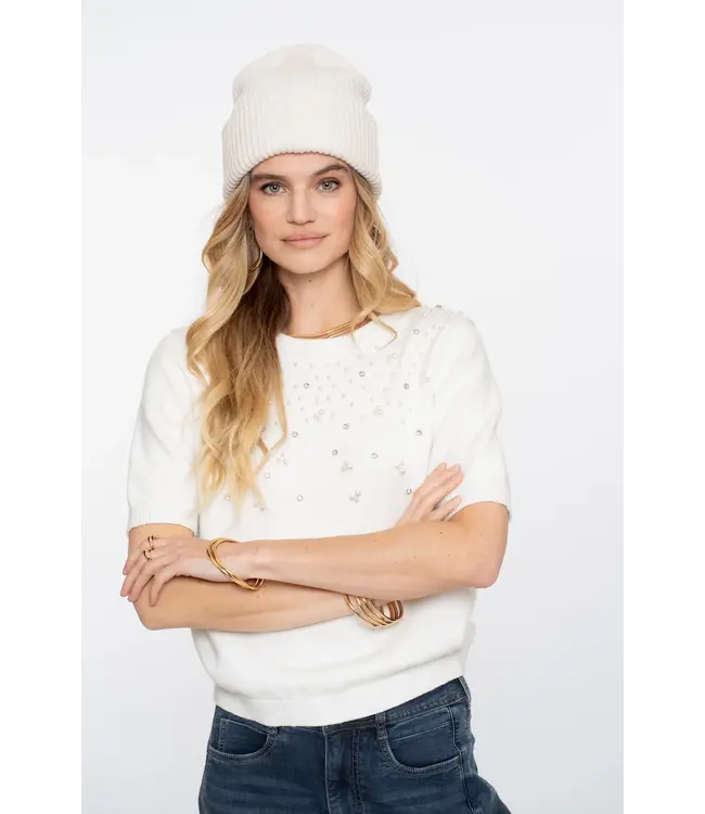 Geisha Pull pears 54508-10 off-white