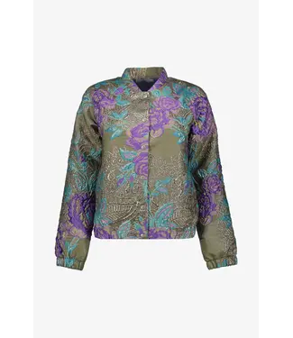 Geisha Jacket 55713-20 green/purple