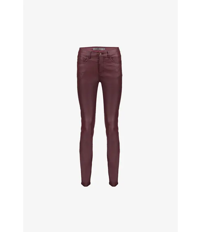 Geisha Jeans coated 51551-10 burgundy