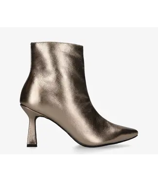 Tango Jude 1-t gold metallic leather boot - diabola heel