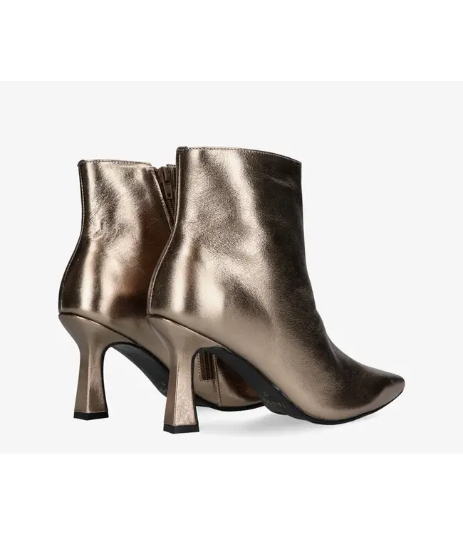 Tango Jude 1-t gold metallic leather boot - diabola heel