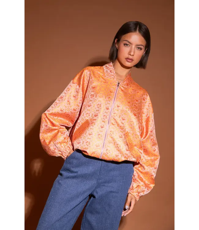 Studio Amaya Bomber Alice multi print