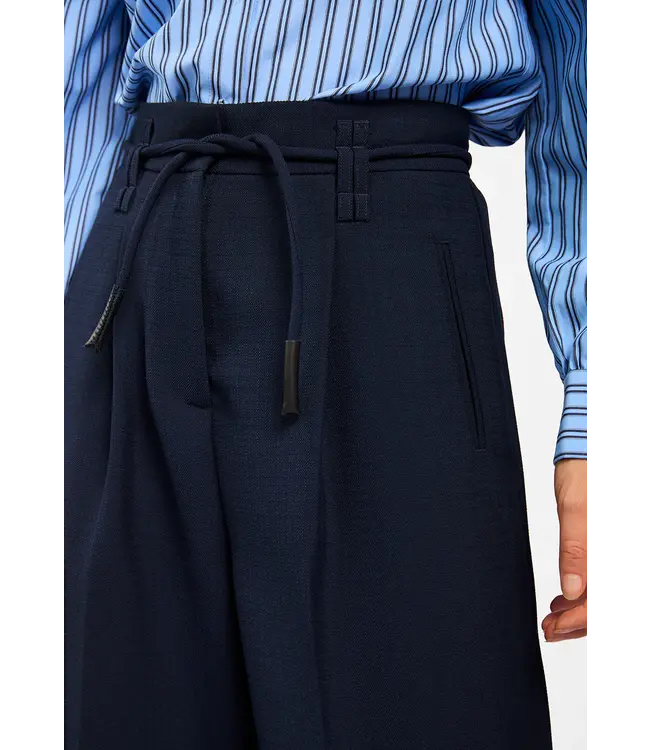 Aaiko Trousers Hailey pes 340 dark navy