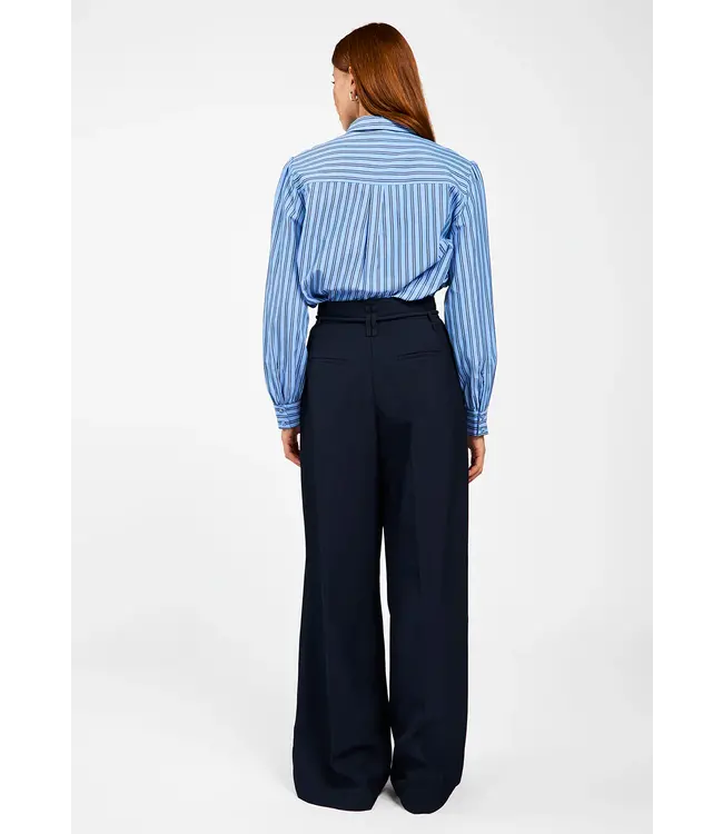 Aaiko Trousers Hailey pes 340 dark navy