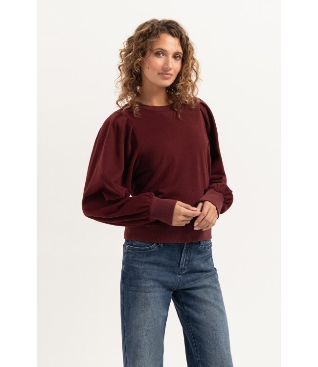 florez Sweater Olly CR0076 burgundy