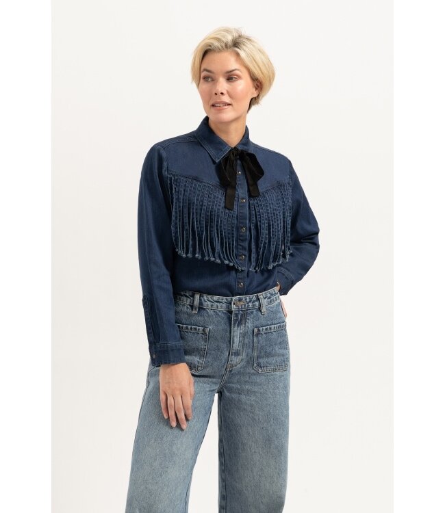 florez Blouse Blaster CR0331 pure blue