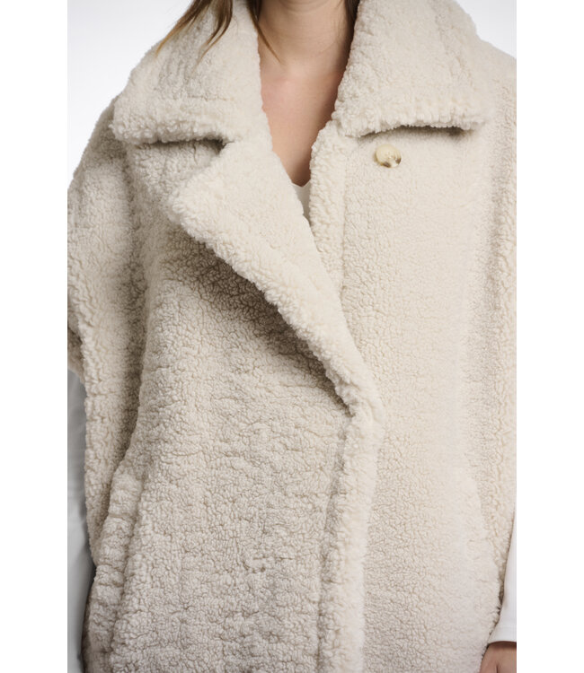 Rino & Pelle Teddy cape Luca birch