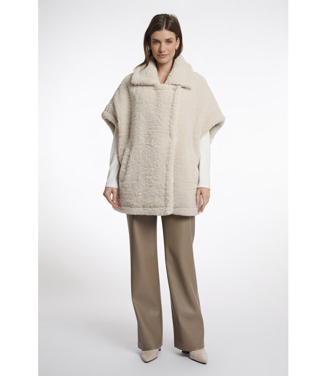 Rino & Pelle Teddy cape Luca birch