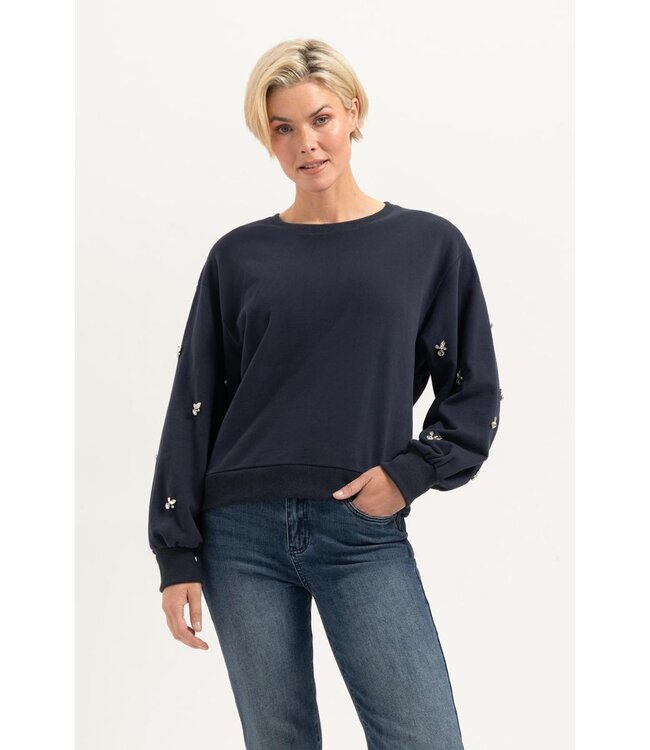 florez Sweater Anais CR0310 navy blue