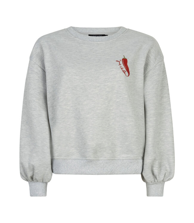 Ydence Sweater just chillin FS2514 grey melange