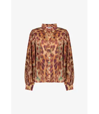 Geisha Blouse 53656-20 brown/orange