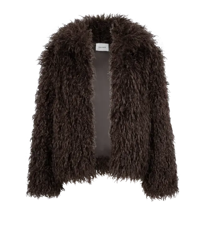 Aaiko Coat Cleo pinecone