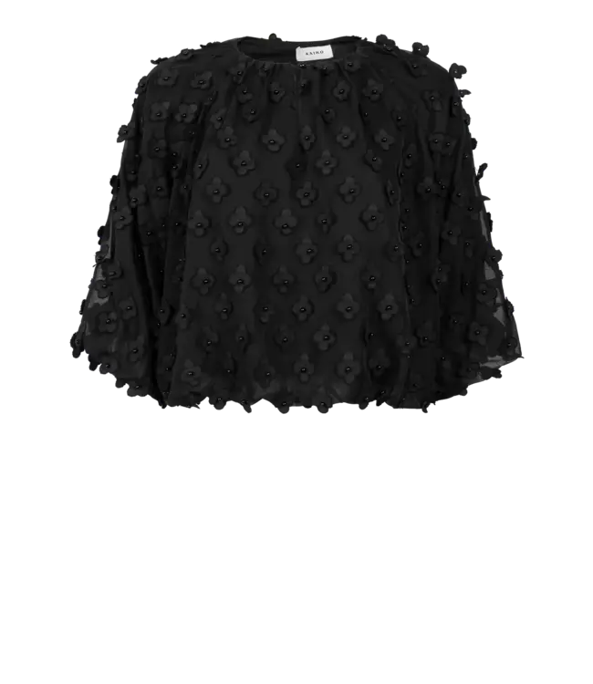 Aaiko Top Delany flower pes 508 black