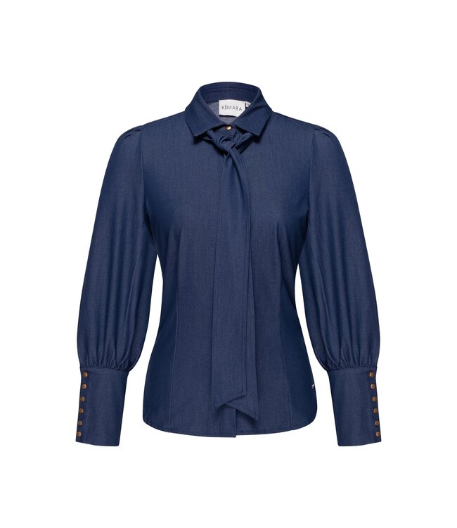 Kimara Blouse Felice denim blue