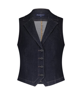 Red Button Waistcoat SRB4690 forever blue