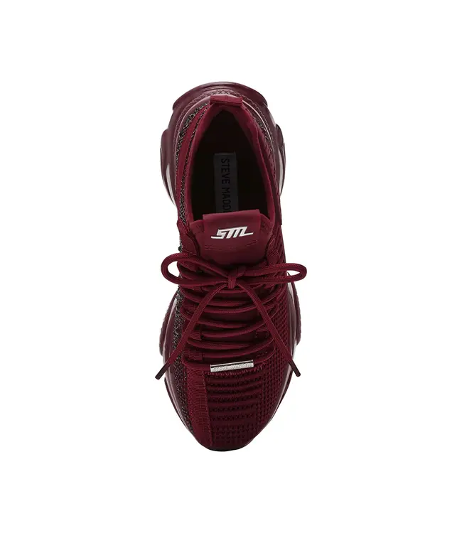 Steve Madden sneaker Maxilla cherry lacq