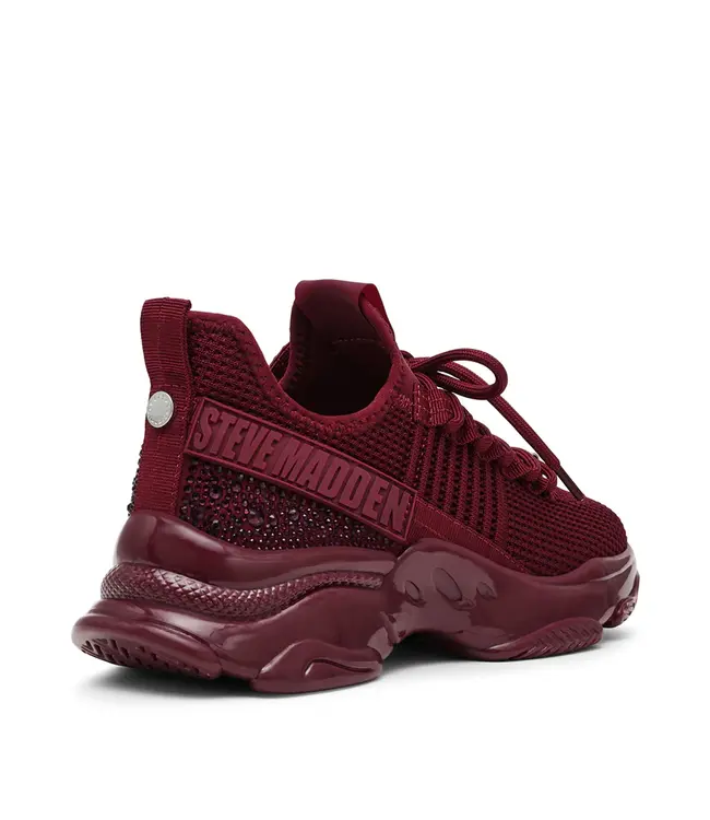 Steve Madden sneaker Maxilla cherry lacq