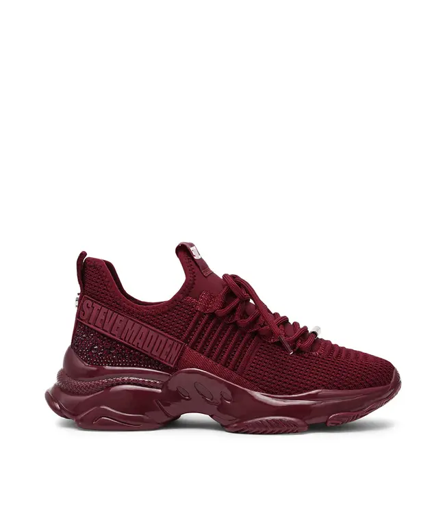 Steve Madden sneaker Maxilla cherry lacq