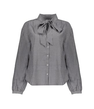 Geisha Blouse 53537-14 grey/white