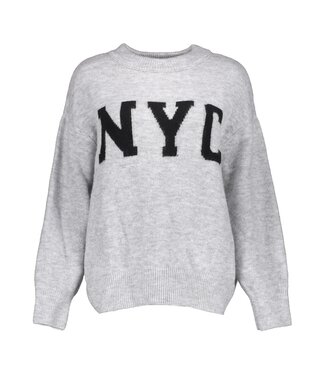 Geisha Pullover NYC 54561-23 grey/black