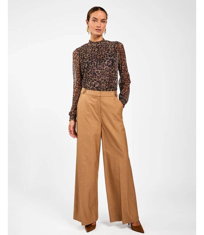 Aaiko Trousers Nore pockets ten 320 bison brown