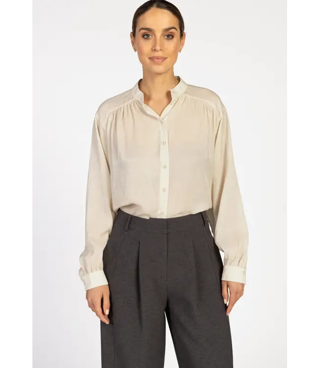 Aaiko Blouse Liv vis 516 les blancs