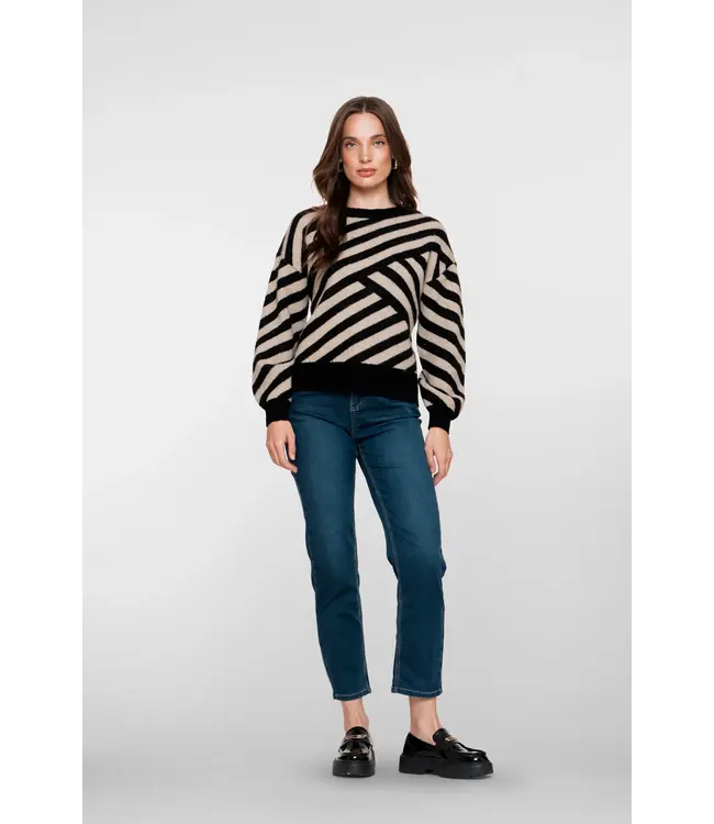 Geisha Jeans straight 51542-10 stonewash denim