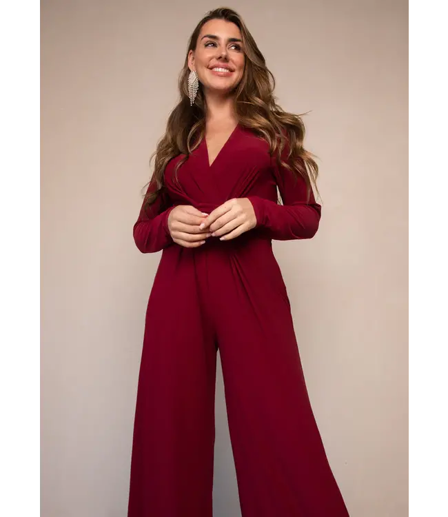 Freebird Jumpsuit Vaslili beet red