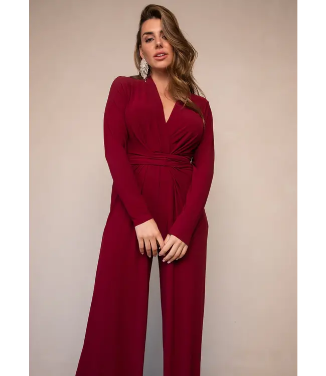 Freebird Jumpsuit Vaslili beet red