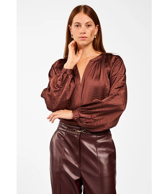 Aaiko Top Alanza vis 521 brunette