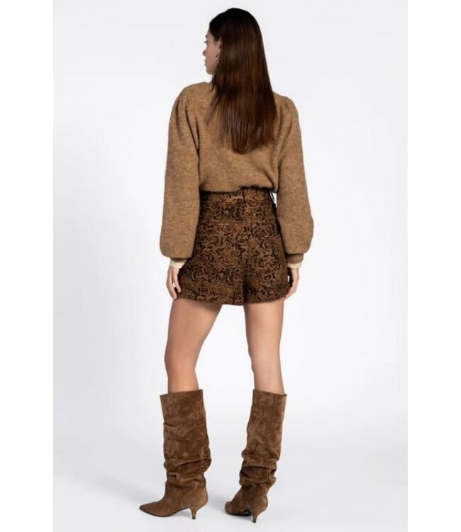 Aaiko Short Lano jacquard pes 547 gold