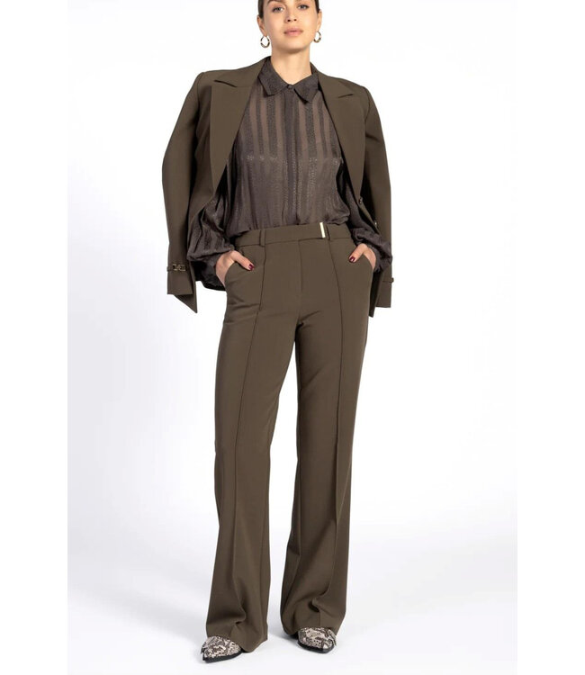 Aaiko Trousers Chantalle r pes 345 cedar green