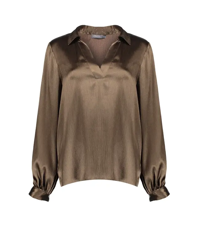Geisha Blouse shiny satin 53860-14