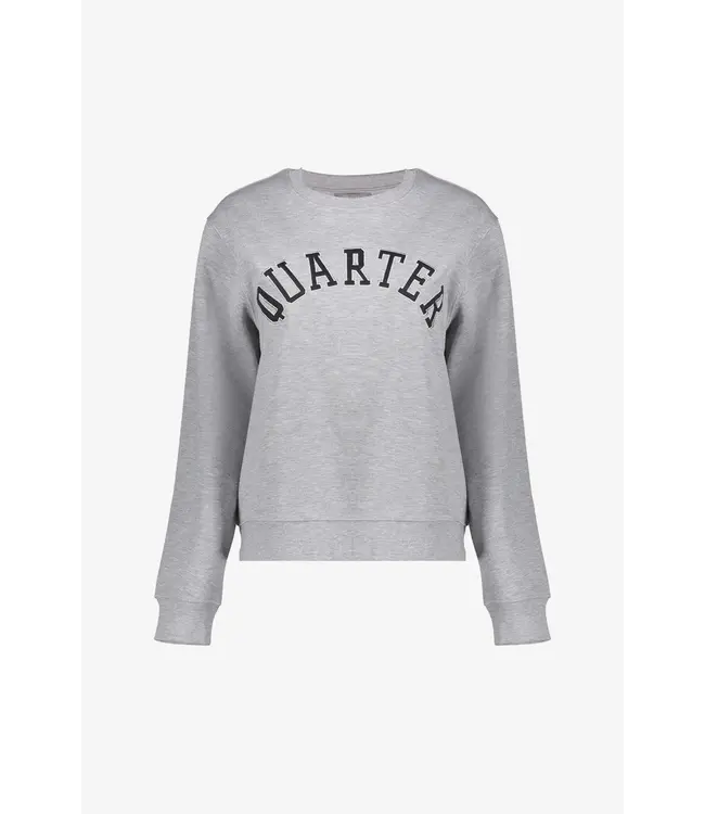 Geisha Sweat quarter 52839-41 grey/black