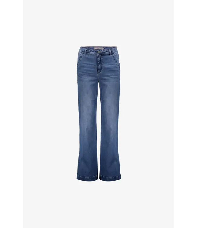 Geisha Jeans wide stone blue medium 51803-10