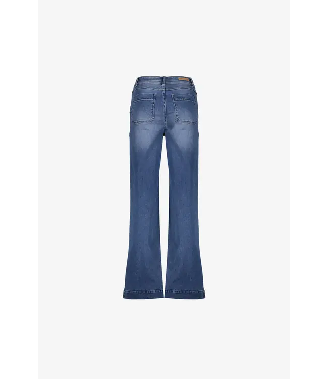 Geisha Jeans wide stone blue medium 51803-10