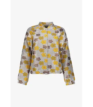 Geisha Jacket 55883-20 grey/yellow