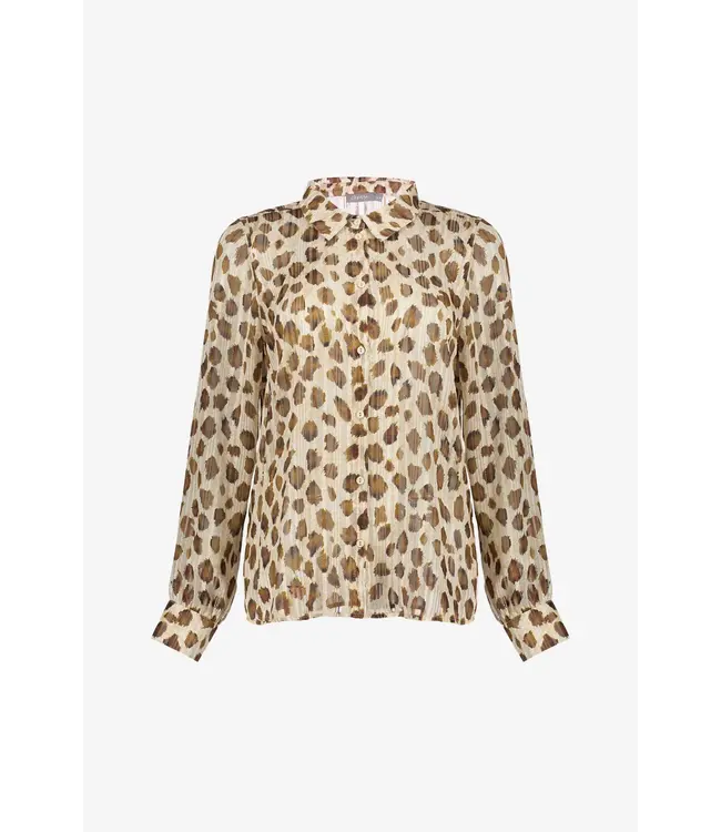 Geisha Blouse 53919-20 sand/brown