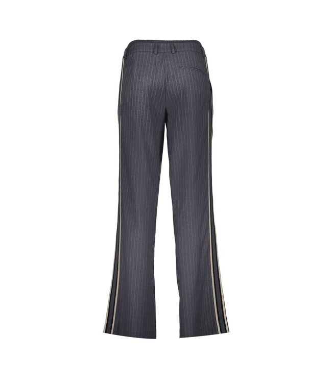 Geisha pants pinstripe tape 51508-10 grey