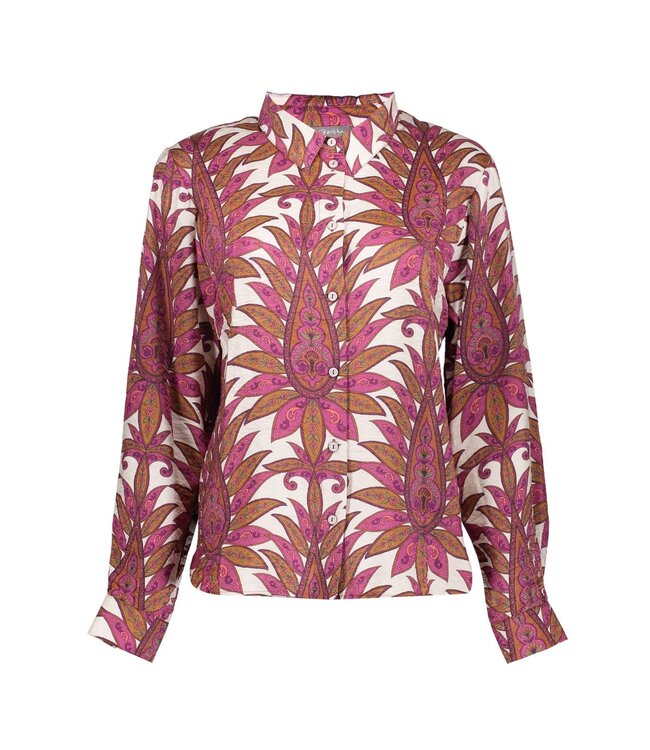 Geisha Blouse 53913-20 off white/pink