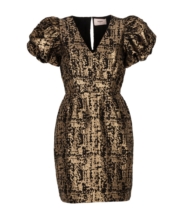 Freebird Dress Deanna black/gold