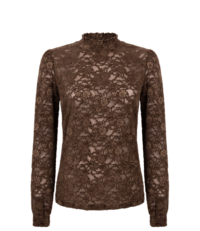 Aaiko Top Tory lace pes 199 spicy chocolate