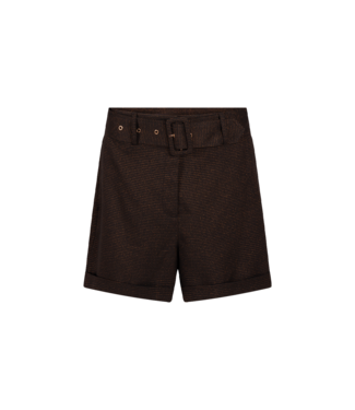 Aaiko Short Lano check vis 570 black