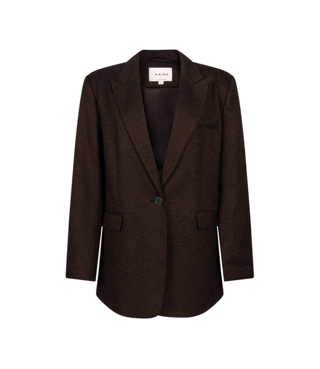 Aaiko Blazer Kendal check vis 570 black