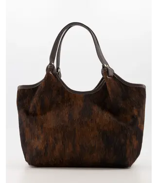Tas Lou medium donkerbruin