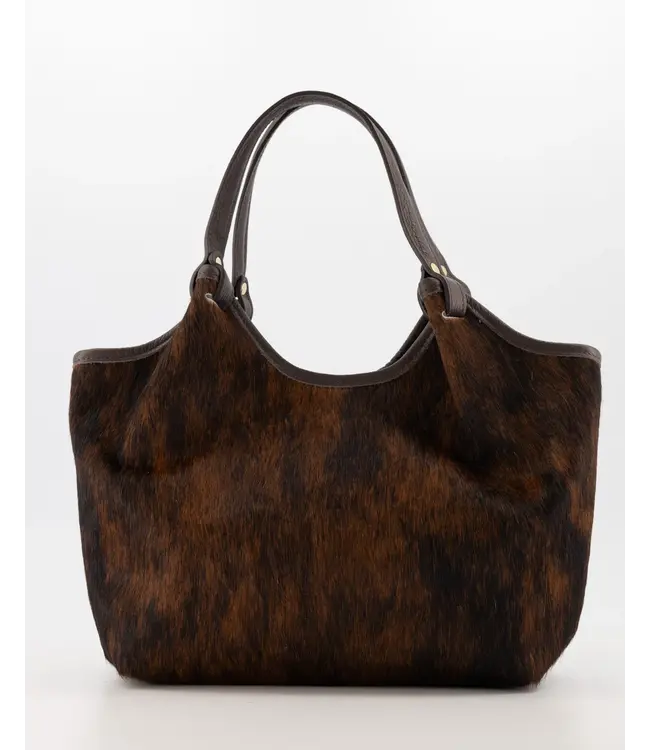 Tas Lou medium donkerbruin