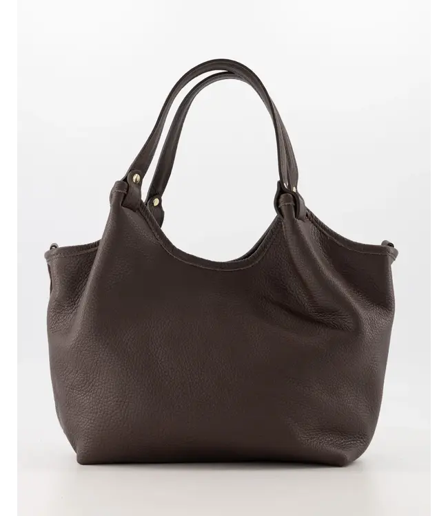 Tas Lou medium donkerbruin